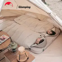 Naturehike ダウンコットン sleeping bag 大人 防寒 秋冬 アウトドア キャンプ テント 厚手