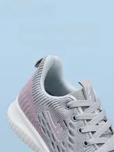 女性用ソフトソールスポーツシューズ【通気性メッシュ・中高年向け】