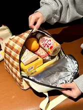 可愛いランチボックスバッグ【保温・持ち運び便利・大容量】
