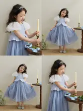 プリンセス風の誕生日用クラウン【パール・クリスタル素材・ヘアバンド・可愛いデザイン】