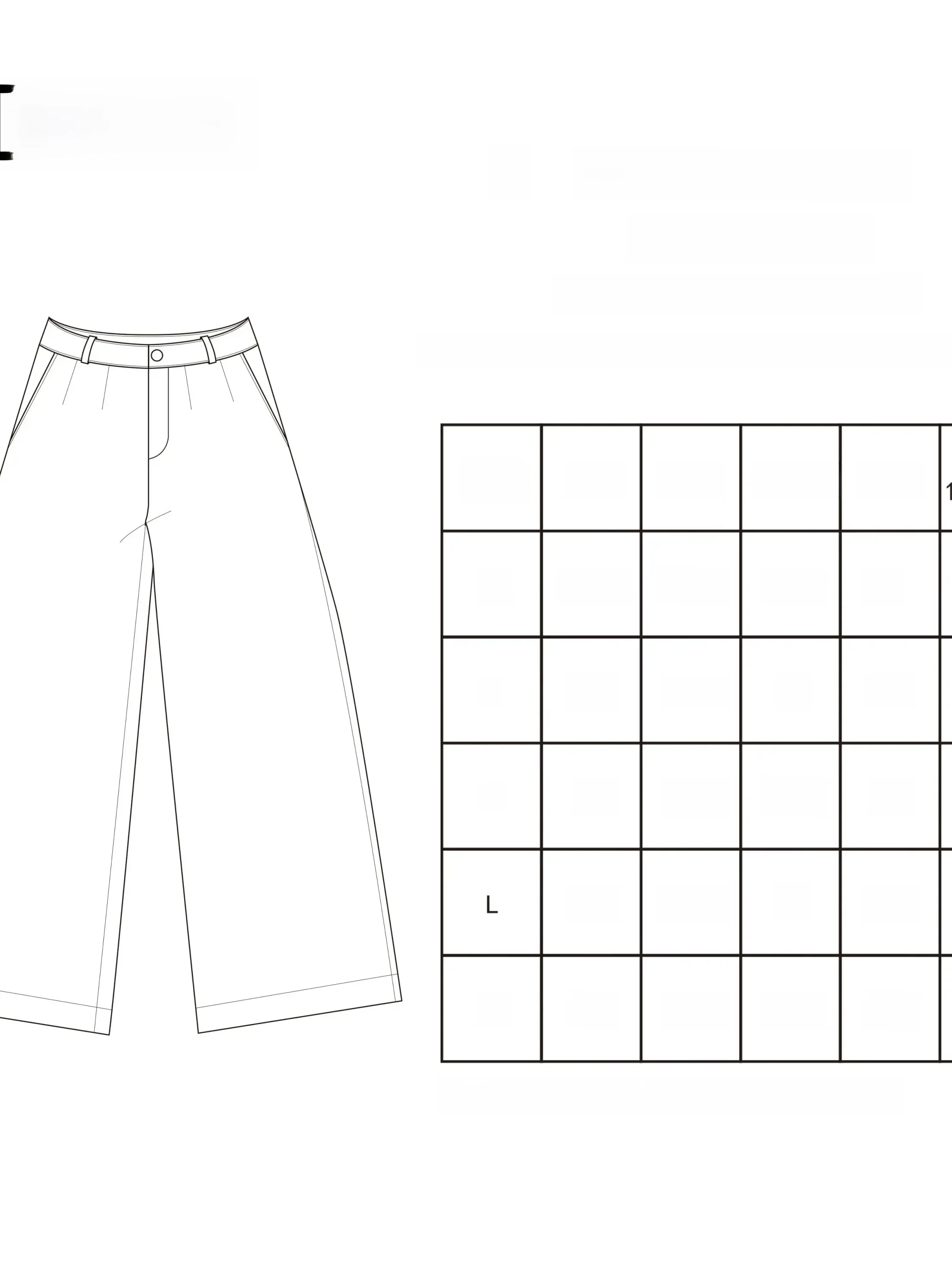 セミワイドパンツの型紙を選ぶときに迷うのは、なぜ？