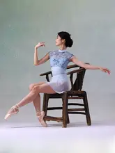 女性用 中式練習服【肩付き・ダンス・体操用】