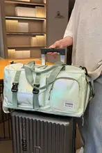 大容量 おしゃれな女性用旅行バッグ【軽量・防水・ジム用整理バッグ】