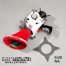 コスプレ用ラッパマイク【二次元武器装備・絶区零妄想天使スタイル】