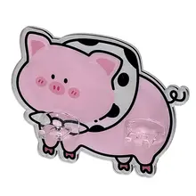 可愛らしいアクリル製歯ブラシ収納ラック【壁掛け・電動歯ブラシ対応】