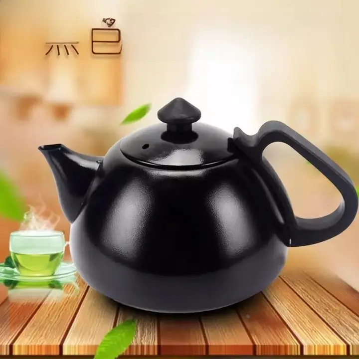 ステンレス製 湯沸かし器【コンパクトな中国茶ポット・電磁炉対応・茶器セット】