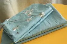 刺繍入りコットン寝具セット【単品シーツ・枕カバー・フラットシーツ・全棉】（セットアップ対応）