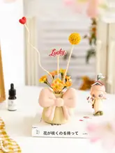 アロマ フレンチ風 造花 ブーケ 寝室 子供部屋 玄関 トイレ 棚飾り 恩師 プレゼント 誕生日