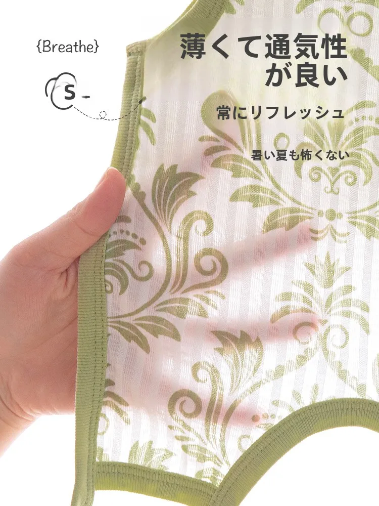 赤ちゃん用薄手コットン腹巻き：新生児から9か月まで使える冷え防止タイプの使い方