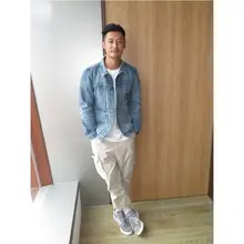 ユニセックス カジュアルワイドパンツ【ストレートシルエット・ヴィンテージ風・ボトムス】（セットアップ対応）