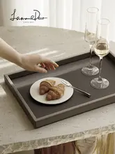 LamomeDeco 高級感あるレザー製ティッシュボックス【スクエアデザイン・ホテルや家庭用】