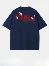 ユニセックス コットン短袖Tシャツ【アメリカンストリートスタイル・フィット】