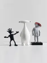 インテリア雑貨 置物 フィギュア キャラクター 宇宙人 おしゃれ 子供部屋 リビング 玄関 寝室 キッズ ボーイズ ガールズ 「Dnnni」