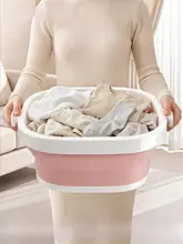 折りたたみ式の特大洗面器【家庭用・頑丈設計・持ち運びに便利】