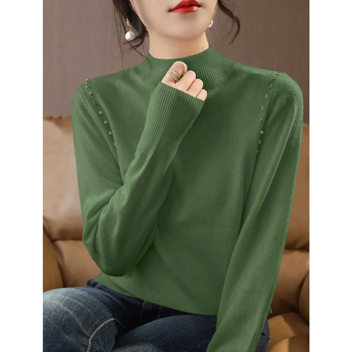 大人可愛い服 40代コーデの完全ガイド｜ウール混ニットの選び方と着こなし術