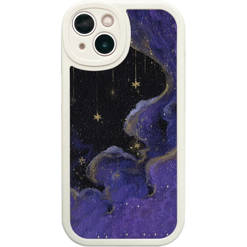 星空デザインのスマートフォンケース：Apple対応のTPU皮革二合一保護壳の実用性と選定基準