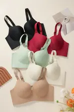 小胸向けワイヤレスブラ【防下垂・極上の柔らかさ・薄手】
