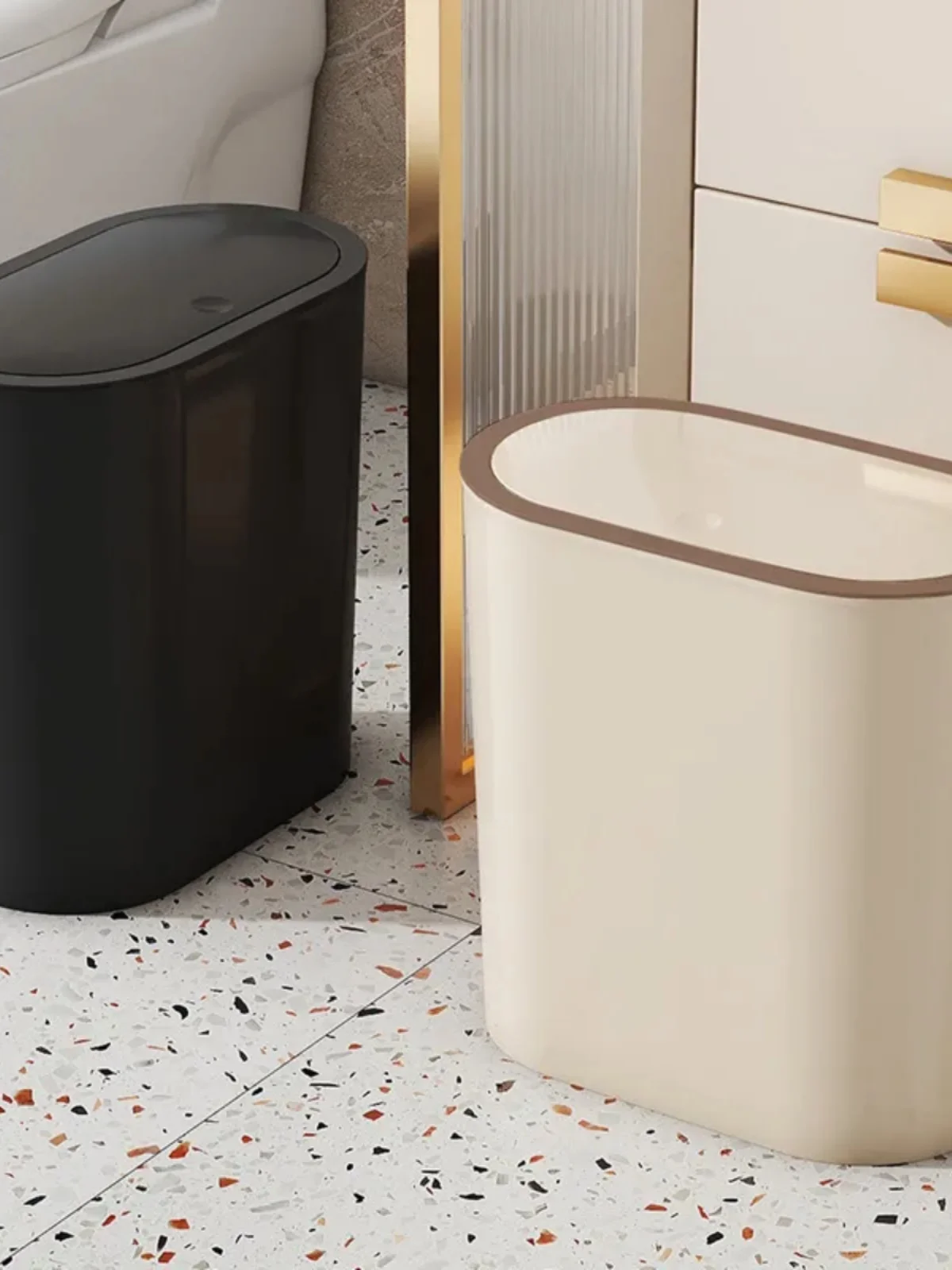 蓋付きゴミ箱 スリム 12L：密閉性とインスタ風デザインが実用性を支える