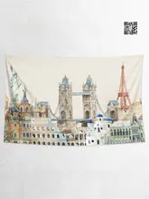 世界遺産イラストポスター【インテリア装飾・ホテルや民宿向け・壁掛け用】