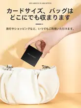 携帯用ミラー付きプレスパウダー【顔用・油分コントロール・男女兼用・吸油紙付き】