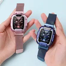 Huaweiキッズウォッチ用 マグネットミラノスカーフ バンド【5pro/4Pro/4x対応・男女兼用・交換用アクセサリー】