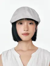 トレンディな短髪スタイルにぴったり！個性的なデザインのレトロベレー帽