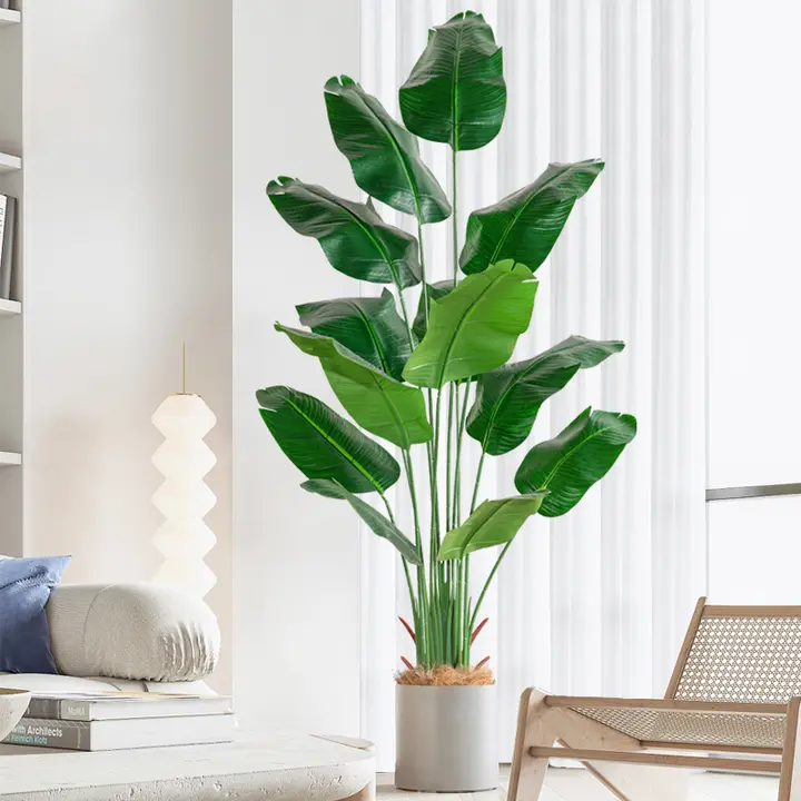 大型 偽植物 バナナリーフ 室内用 装飾 インテリア プランツ