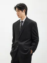 通勤用反射素材 メンズスーツジャケット【春季新作・ファッションデザイン】