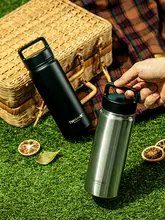 304ステンレス製真空保温コーヒーカップ【持ち運びに便利・学生向け・お茶用】