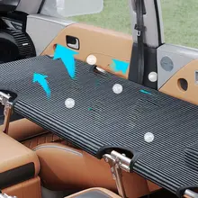 車載用折りたたみ旅行ベッド【後部座席対応・快適な睡眠空間・非充気タイプ】（セットアップ対応）