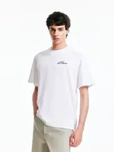 快適なコットン製 メンズ Tシャツ【クルーネック・ゆったりフィット・シンプルデザイン】