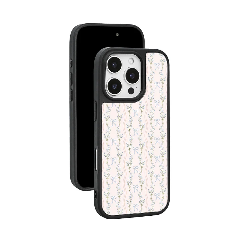 iPhone13プロ用手帳型ケースはどんな感じ？花柄が人気の「蝶結び」デザインがおすすめ！