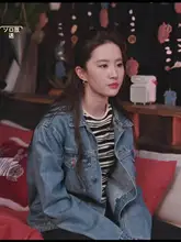 春秋用デニムジャケット【短め・女性用・小柄対応】