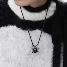武器デザインの猫モチーフペンダントネックレス【個性的・甘くてクール・カップル用】