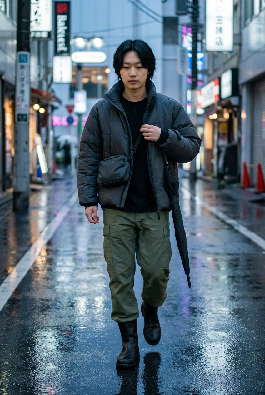 カーゴパンツ メンズ コーデの完全ガイド：トップス・ジャケット・素材選びの秘密