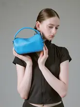 高級感のある本革製ボストンバッグ【女性用・トースト型・ハンドバッグ】