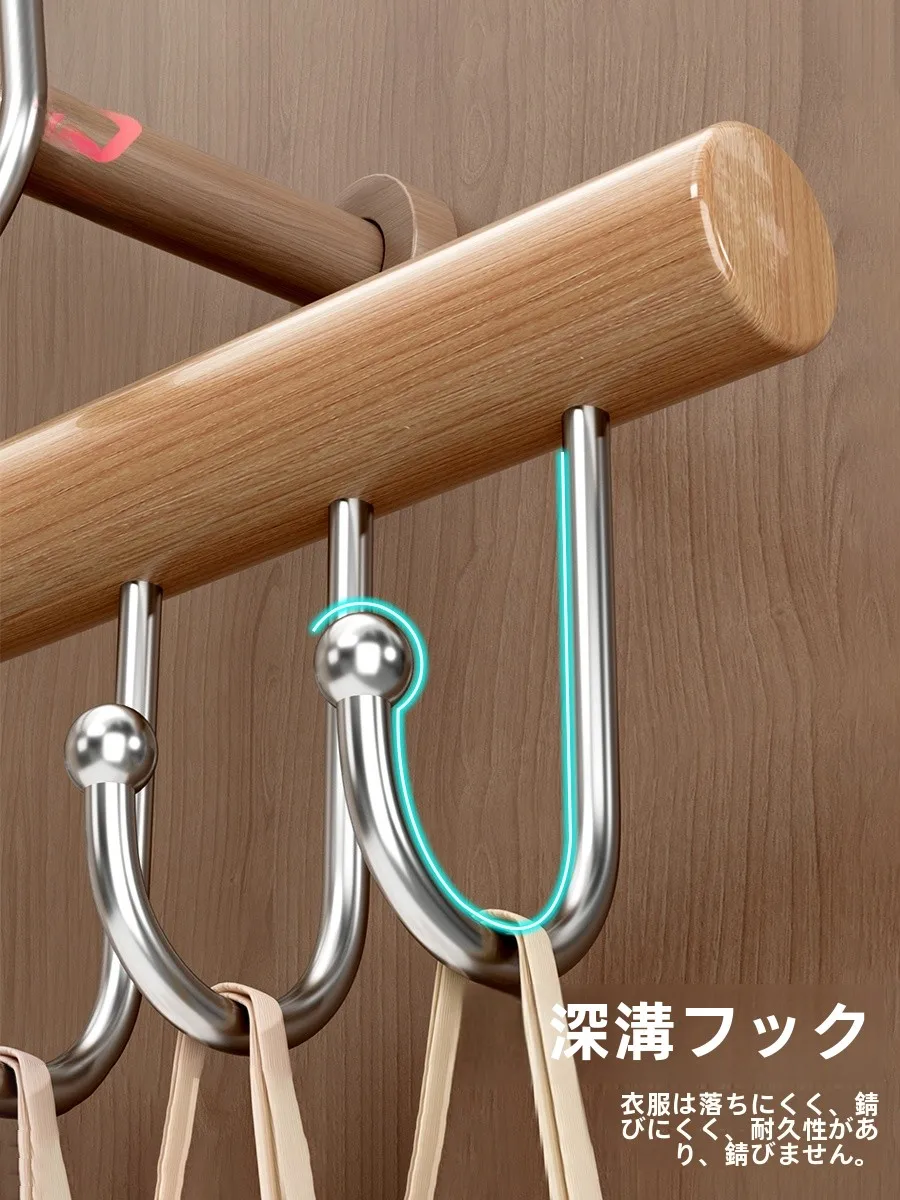 ハンギングクローゼット用インナーオーガナイザー：仕切り付き立体収納の実用性と効率性