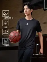 RIGORER 通気性に優れた男性用トレーニングTシャツ【夏用・ラウンドネック・アウトドア対応】
