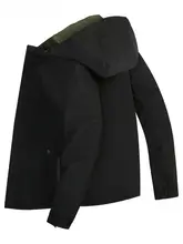 暖かさを保つフード付きジャケット【厚手・防風・カジュアル】