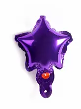 アルミ製 5インチ 五角星バルーン【結婚式・誕生日パーティー装飾用・ミニサイズ】