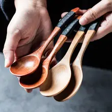 ミニ木製スプーン【コーヒー・デザート・お粥用】