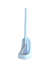 ゴルフシリコン製トイレブラシ【壁掛け式・隅々まできれいに・家庭用】