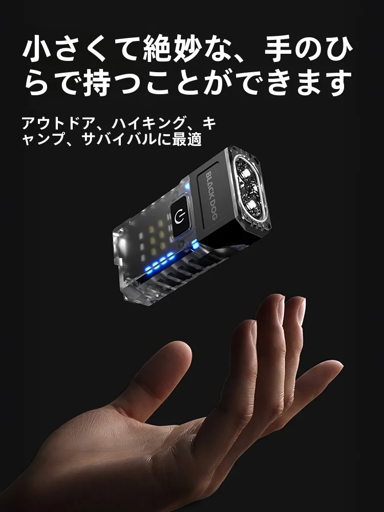black dog 超強光の多機能ヘッドライト：車検対応で夜間走行に最適なLEDヘッドライトの実用性解析