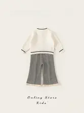 春季新作女の子用ファッショントップスとボトムス（セットアップ対応）