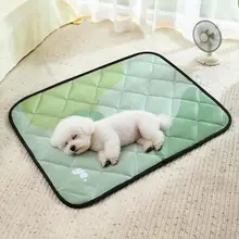 ペット用マット【季節問わず・防水・抗噛傷・厚みのある冷却犬寝具・ケージ用・猫用】