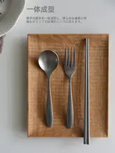 アンティーク仕上げのマットステンレス牛排用ナイフとフォーク【西洋料理用・家庭用】（セットアップ対応  ）