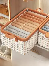 衣類収納ボックス【布製・衣類やパンツの整理に最適・多段階デザイン】（セットアップ対応）