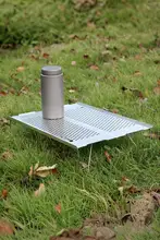 アウトドア用 アルミ合金折りたたみテーブル【携帯型・軽量・キャンプ・ミニサイズ】