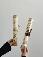 書道 書巻 背景紙 中国風 古典 漢服用 小道具 撮影背景 コスプレ インテリア