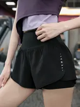 レディースフィットネスショートパンツ【後ろポケット・速乾・トレーニング用・夏用・膝上丈】